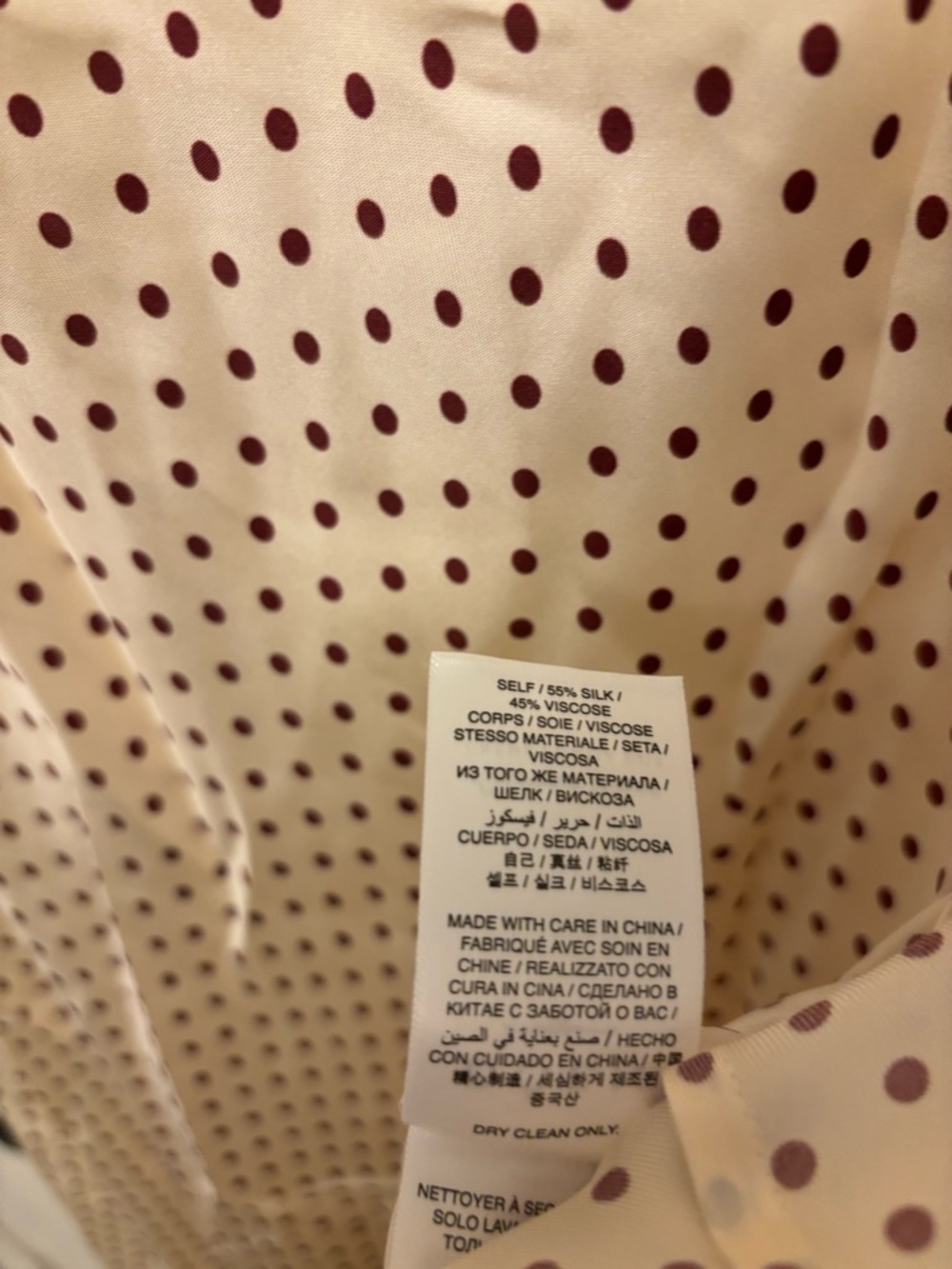 Doen Emerence Dress in Crème Portia Dot - Picture 11 of 11